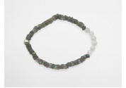 Labradorite Rainbow Moonstone Bracelet